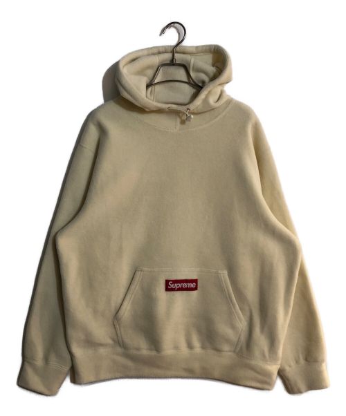 SUPREME（シュプリーム）Supreme (シュプリーム) ポーラテックフーテッドスウェットシャツ アイボリー サイズ:SIZE Mの古着・服飾アイテム