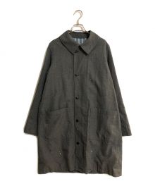 VISVIM（ビズビム）の古着「GREASE MONKEY COAT(W/L) ペンキ加工コート/グリース モンキー コート」｜グレー