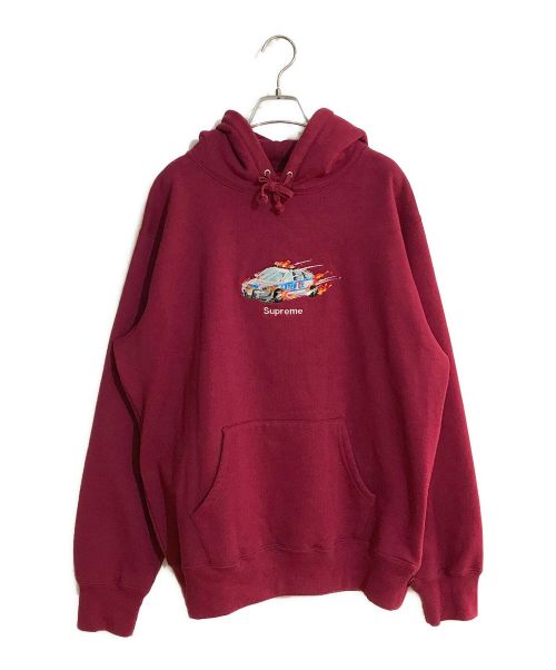 SUPREME（シュプリーム）SUPREME (シュプリーム) Cop Car Hooded Sweatshirt/コップカーフーデッドスウェットシャツ ボルドー サイズ:SIZE Lの古着・服飾アイテム