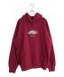 SUPREME（シュプリーム）の古着「Cop Car Hooded Sweatshirt/コップカーフーデッドスウェットシャツ」｜ボルドー