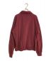 stussy (ステューシー) Polo Zip Sweatshirt/ポロジップスウェットシャツ レッド サイズ:SIZE M：10800円