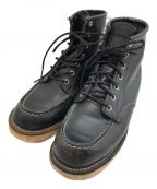 RED WINGレッドウィング）の古着「6INCH MOC TOE BOOT」｜ブラック