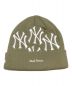 SUPREME×NEWERA (シュプリーム × ニューエラ) yankees beanie/ヤンキースビーニー ベージュ：8800円