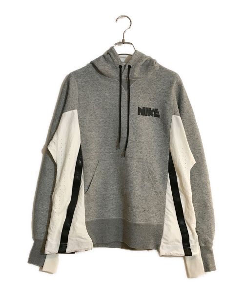 NIKE×sacai（ナイキ×サカイ）NIKE×sacai (ナイキ×サカイ) AS Unisex NRG HOODIE グレー サイズ:SIZE XSの古着・服飾アイテム