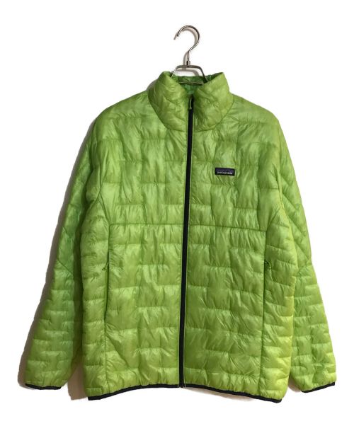 Patagonia（パタゴニア）Patagonia (パタゴニア) M's Micro Puff Jacket/メンズマイクロパフジャケット イエロー サイズ:Lの古着・服飾アイテム