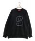 Supreme（シュプリーム）の古着「S LOGO シニールワンペンスウェット」｜ネイビー