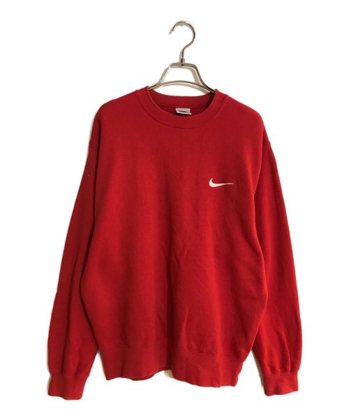 NIKE（ナイキ）NIKE (ナイキ) クルーネックスウェット レッド サイズ:Mの古着・服飾アイテム