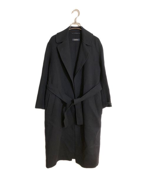 'S Max Mara（エスマックスマーラ）'S Max Mara (エスマックスマーラ) ラムウールトッパーコート ネイビー サイズ:SIZE 40の古着・服飾アイテム