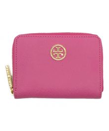 TORY BURCH（トリーバーチ）の古着「robinson zip coin case」｜ピンク