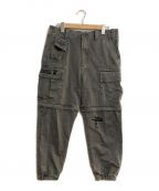 Aape BY A BATHING APEエーエイプ バイ アベイシングエイプ）の古着「WASHED TWILL CARGO PANT」｜グレー