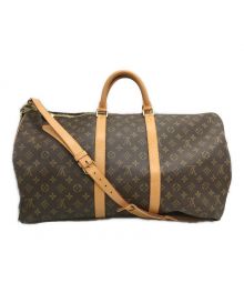 LOUIS VUITTON（ルイ ヴィトン）の古着「キーポル･バンドリエール 55」｜ブラウン