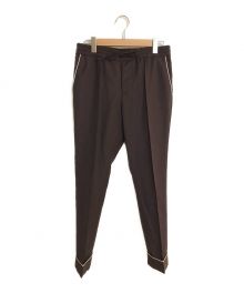 VALENTINO（ヴァレンティノ）の古着「straight leg trousers/ストレートレッグトラウザー」｜パープル