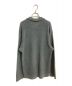 Blanc YM (ブランワイエム) Skipper Knit Shirt/スキッパーニットシャツ ブルー サイズ:SIZE M：16000円