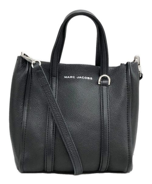 MARC JACOBS（マークジェイコブス）MARC JACOBS (マーク ジェイコブス) THE TAG TOTE 21 2WAYバッグ ブラックの古着・服飾アイテム