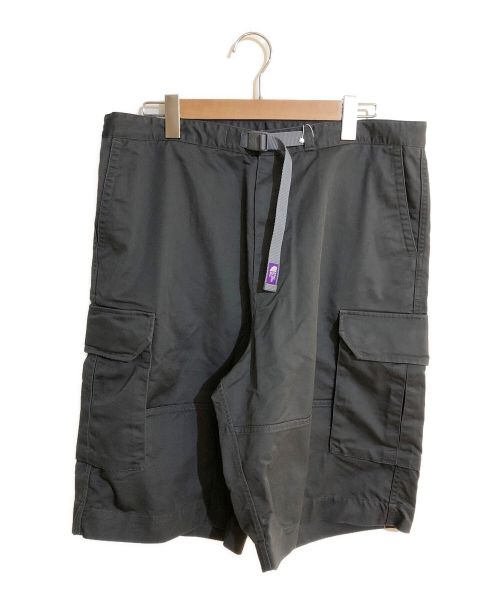 THE NORTHFACE PURPLELABEL（ザ・ノースフェイス パープルレーベル）THE NORTHFACE PURPLELABEL (ザ ノースフェイス パープルレーベル) Stretch Twill Cargo Shorts/ストレッチツイルカーゴパンツ グレー サイズ:SIZE 36の古着・服飾アイテム