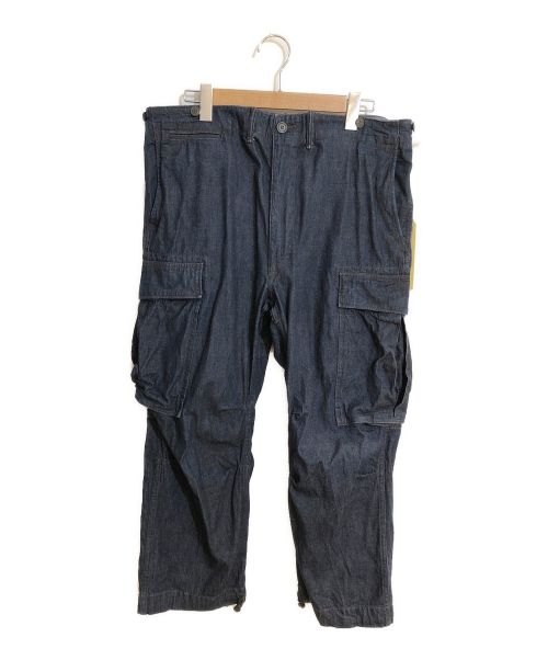 RRL（ダブルアールエル）RRL (ダブルアールエル) oversize regiment cargo/オーバーサイズレジメントカーゴ インディゴ サイズ:SIZE 36×27の古着・服飾アイテム