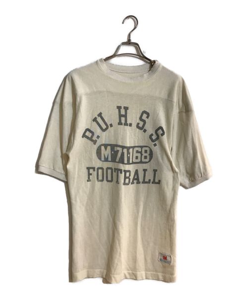 Champion（チャンピオン）Champion (チャンピオン) P.U.H.S.S. FOOTBALL ホワイト サイズ:Mの古着・服飾アイテム