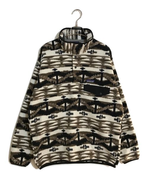 Patagonia（パタゴニア）Patagonia (パタゴニア) Synchilla Snap-T Pullover/シンチラスナップティープルオーバー ブラウン サイズ:SIZE Mの古着・服飾アイテム