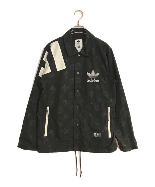 adidas（アディダス）adidas (アディダス) UNITED ARROWS & SONS (ユナイテッドアローズ アンド サンズ) Game Jacket/ゲームジャケット ブラック サイズ:SIZE Lの古着・服飾アイテム