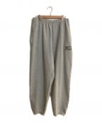 stussy×NIKEステューシー×ナイキ）の古着「Acid Wash Fleece Pant/アシッドウォッシュフリースパンツ」｜Grey