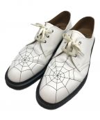 Dr.Martens×SUPREMEドクターマーチン×シュプリーム）の古着「Spiderweb 3-Eye Shoe」｜ホワイト