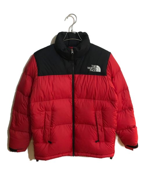 THE NORTH FACE（ザ ノース フェイス）THE NORTH FACE (ザ ノース フェイス) ヌプシジャケット ブラック×レッド サイズ:SIZE Lの古着・服飾アイテム