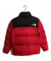 THE NORTH FACE (ザ ノース フェイス) ヌプシジャケット ブラック×レッド サイズ:SIZE L：18000円