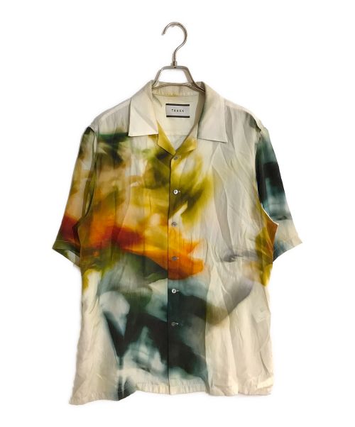 TAAKK（ターク）TAAKK (ターク) SILK SHIRTS WHITE/シルクシャツホワイト イエロー サイズ:SIZE 2の古着・服飾アイテム