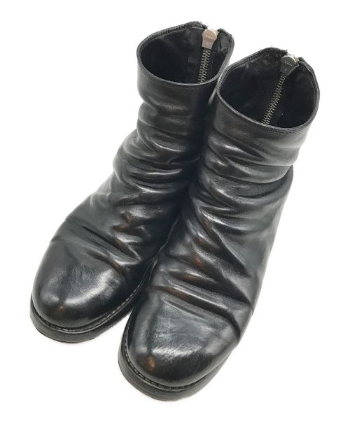 GUIDI（グイディ）GUIDI (グイディ) ジップブーツ ブラック サイズ:SIZE 40の古着・服飾アイテム