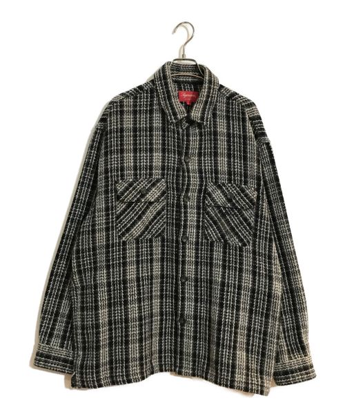 SUPREME（シュプリーム）SUPREME (シュプリーム) Heavy Flannel Shirt/ヘビーフランネルシャツ グレー サイズ:Lの古着・服飾アイテム