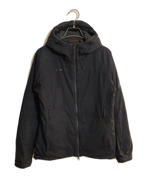 MAMMUT（マムート）MAMMUT (マムート) Rime IN Flex Hooded Jacket/ライムインフレックスフーデットジャケット ブラック サイズ:SIZE ⅩSの古着・服飾アイテム