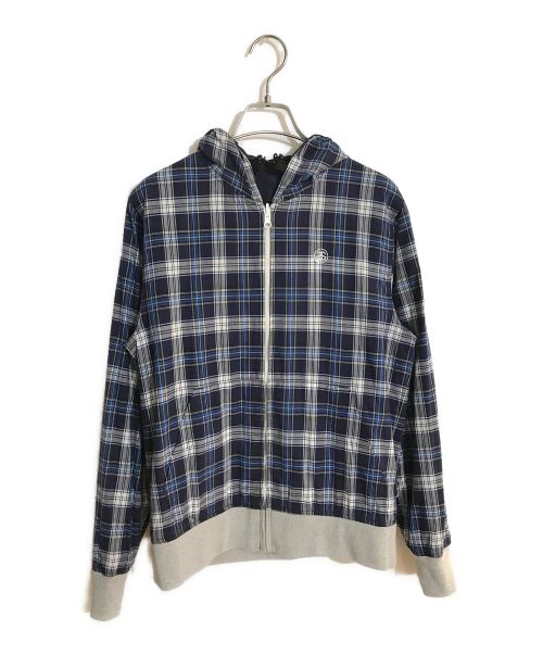 stussy（ステューシー）stussy (ステューシー) リバーシブルジャケット ネイビー サイズ:SIZE Sの古着・服飾アイテム