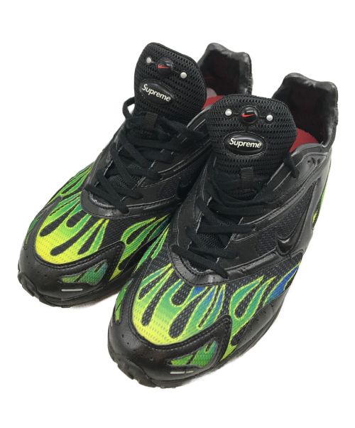 NIKE（ナイキ）NIKE (ナイキ) Supreme (シュプリーム) ZOOM STREAK SPECTRUM PLUS/ズーム ストリーク スペクトラム プラス ブラック サイズ:27cmの古着・服飾アイテム