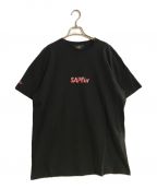 SAPEurサプール）の古着「バックプリントTシャツ」｜ブラック