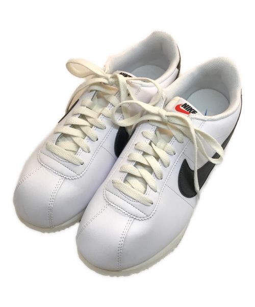 NIKE（ナイキ）NIKE (ナイキ) W CORTEZ/Wコルテッツ White and Black サイズ:SIZE 27.0cmの古着・服飾アイテム