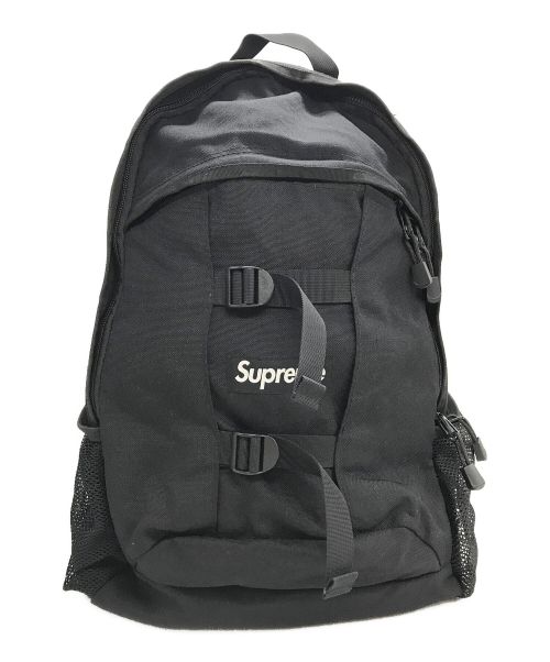 SUPREME（シュプリーム）Supreme (シュプリーム) Backpack ブラックの古着・服飾アイテム