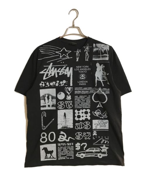 stussy（ステューシー）stussy (ステューシー) SARA TEE/サラティー ブラック サイズ:SIZE Lの古着・服飾アイテム