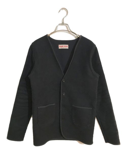 FRANK LEDER（フランクリーダー）FRANK LEDER (フランクリーダー) DEUTSCHLEDER CARDIGAN ブラック サイズ:表記なしの古着・服飾アイテム