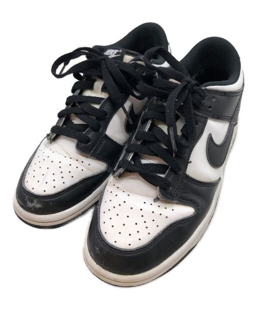 NIKE（ナイキ）NIKE (ナイキ) DUNK LOW (GS)/ダンクロウ ブラック×ホワイト サイズ:25cmの古着・服飾アイテム