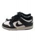 NIKE (ナイキ) DUNK LOW (GS)/ダンクロウ ブラック×ホワイト サイズ:25cm：7000円