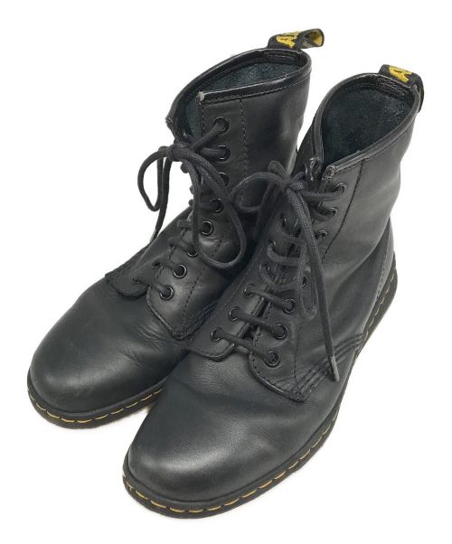 Dr.Martens（ドクターマーチン）Dr.Martens (ドクターマーチン) NEWTON 8 EYE BOOT ブラック サイズ:UK 6の古着・服飾アイテム