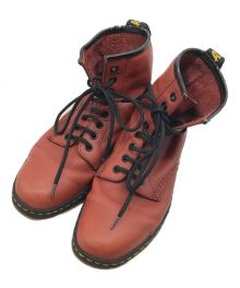 Dr.Martens（ドクターマーチン）の古着「NEWTON 8 EYE BOOT/ニュートン8ホールブーツ」｜レッド