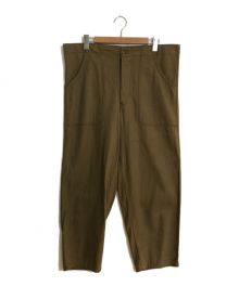 チェコ軍（チェコグン）の古着「オーバーワークパンツ」｜オリーブ