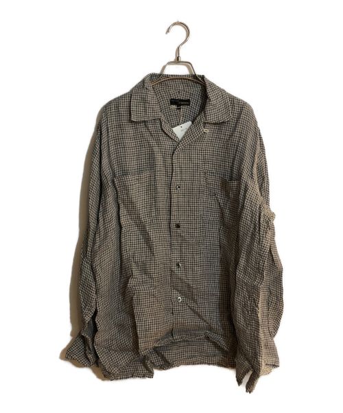 MOJITO（モヒート）MOJITO (モヒート) ABSHINTH SHIRT Bar.2.0/アブサンシャツバージョン2.0 Gun club Check サイズ:SIZE Lの古着・服飾アイテム