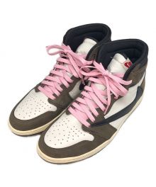 NIKE×Travis Scott（ナイキ×トラヴィス スコット）の古着「AIR JORDAN 1 HIGH OG TS SP/エアジョ―ダン1ハイOG TS SP」｜sail black-dark moch