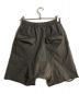 epide PREFAB (エピデプレファブ) Drop-Crotch Distressed Shorts ブラック サイズ:表記なし：9000円