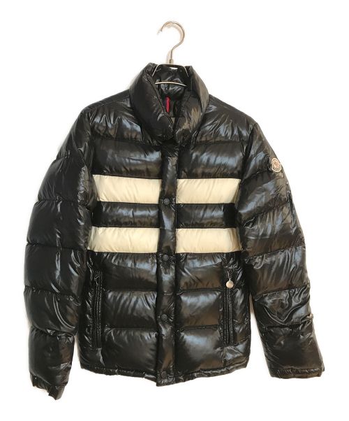 MONCLER（モンクレール）MONCLER (モンクレール) ダウンジャケット THOMAS ブラック×ホワイト サイズ:SIZE 00の古着・服飾アイテム