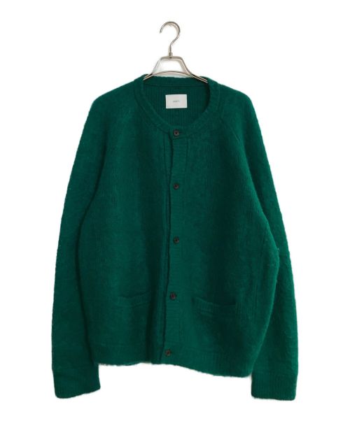 stein（シュタイン）stein (シュタイン) KID MOHAIR CARDIGAN グリーン サイズ:Mの古着・服飾アイテム