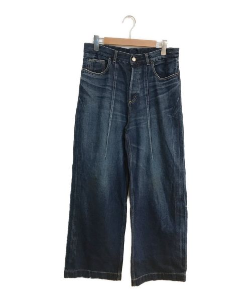 SUBLATIONS（サブレーションズ）SUBLATIONS (サブレーションズ) WIDE SEAM DENIM BAGGY PANTS/ワイドシームデニムバギーパンツ インディゴ サイズ:SIZE 2の古着・服飾アイテム