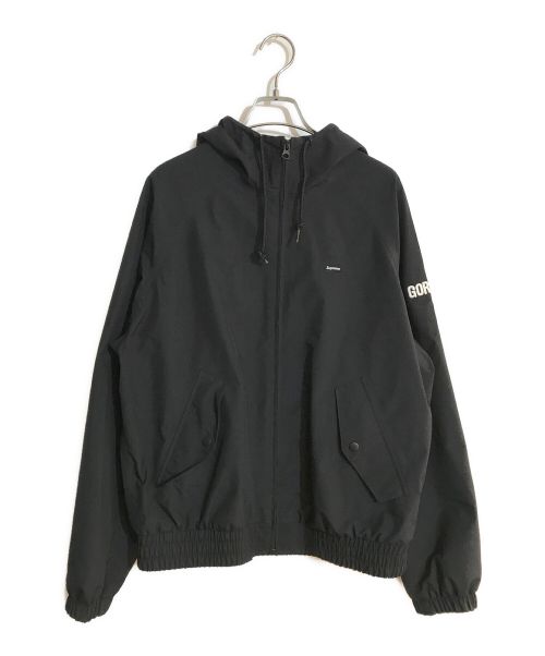 SUPREME（シュプリーム）Supreme (シュプリーム) GORE-TEX Hooded Harrington Jacket/ゴアテックスフーデットハリントンジャケット ブラック サイズ:SIZE Mの古着・服飾アイテム